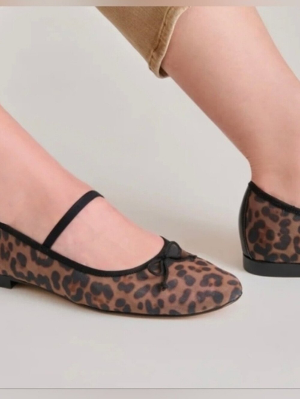 👉✨️Dolce Vita Dark Leopard meshPrint CADEL ballet Flats